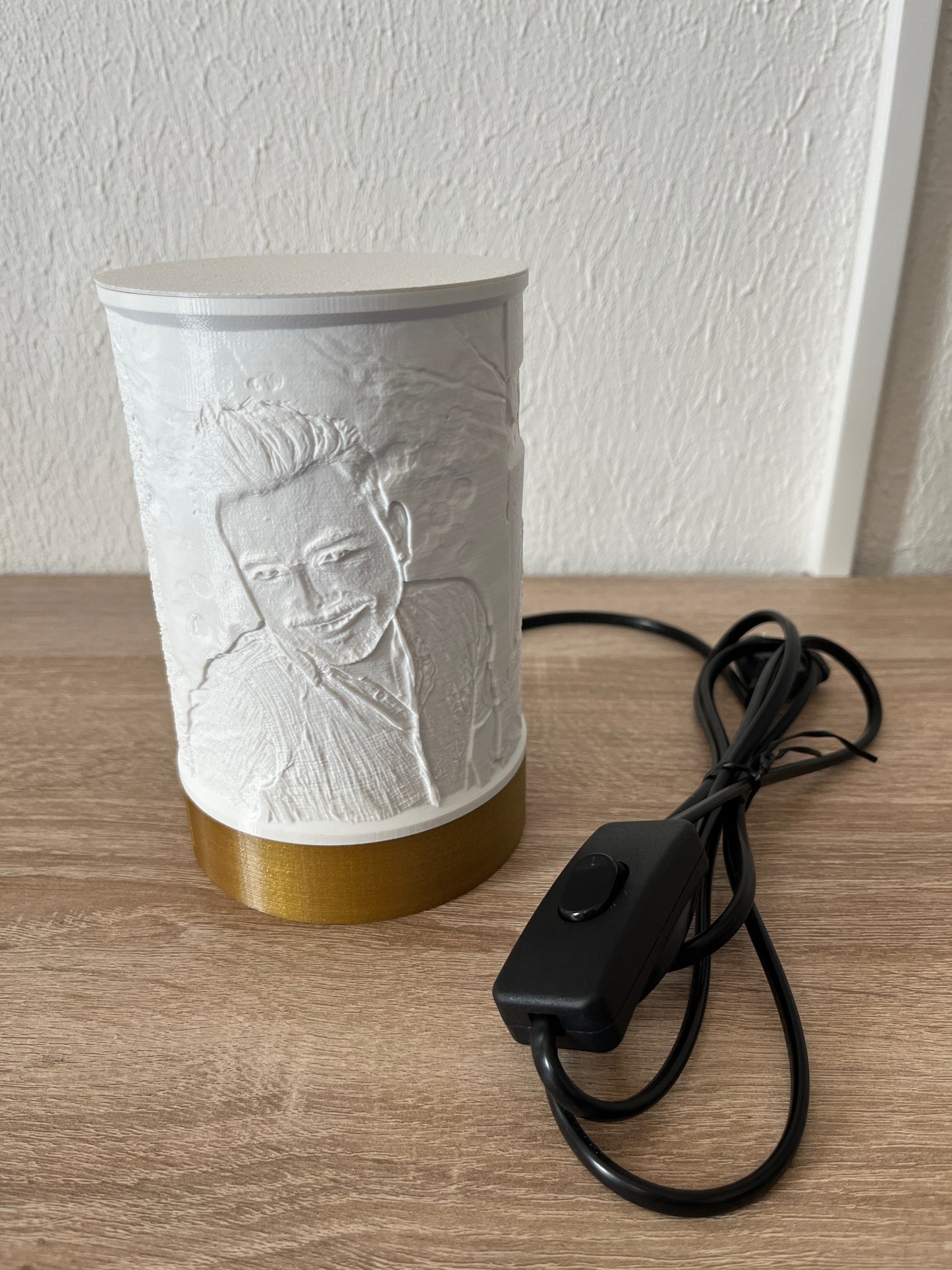 Personalisierte Fotolampe